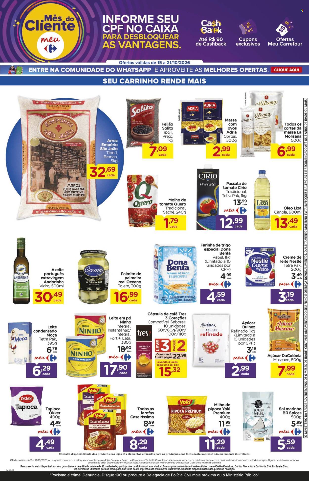 Folheto Carrefour Bairro - 15/10/2026 - 21/10/2026. Página 2