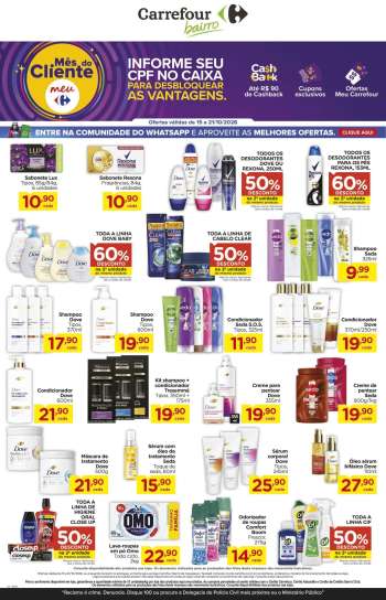 Folheto Carrefour Bairro - 15/10/2026 - 21/10/2026.