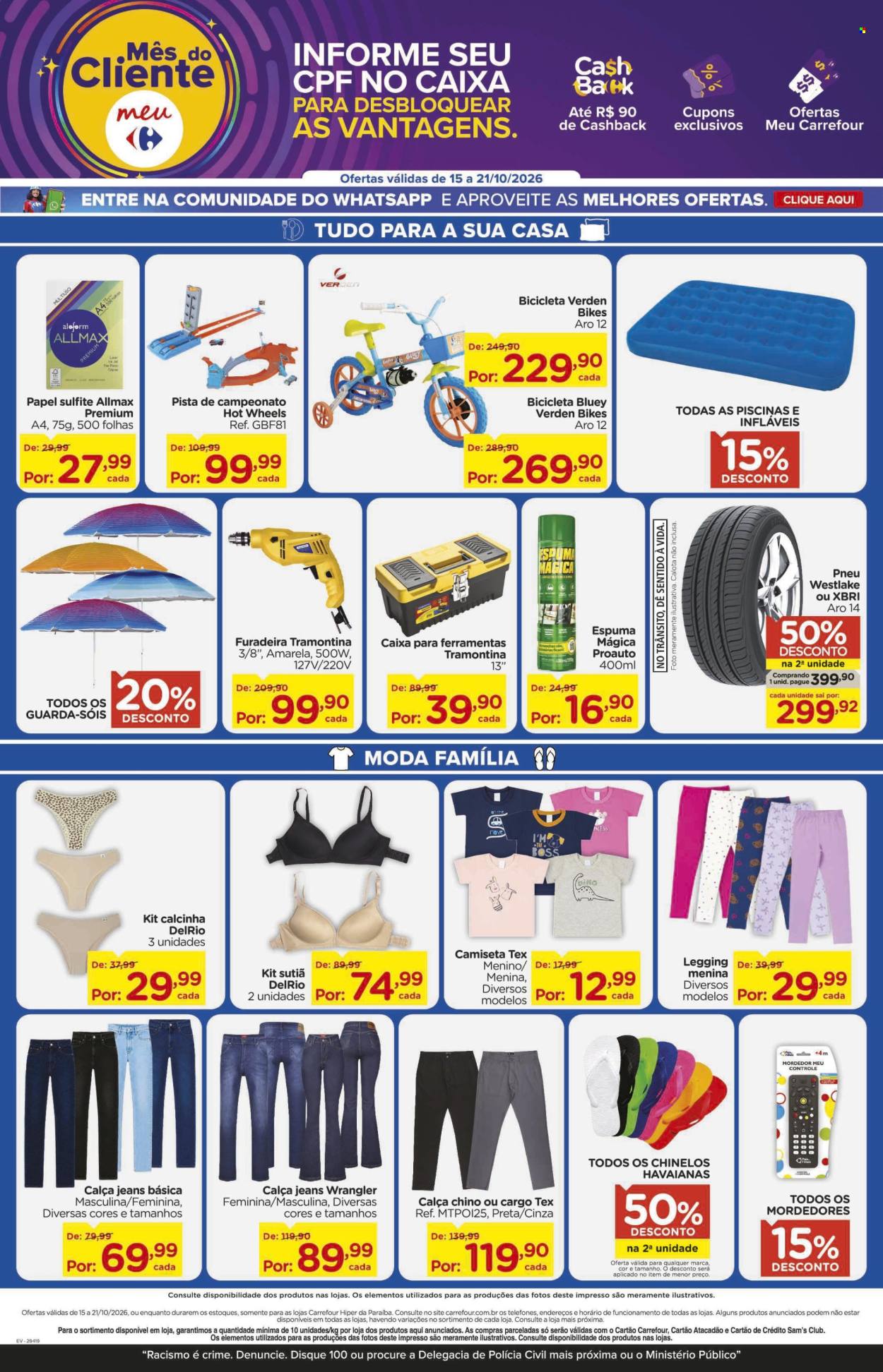 Folheto Carrefour Hiper - 15/10/2026 - 21/10/2026. Página 10