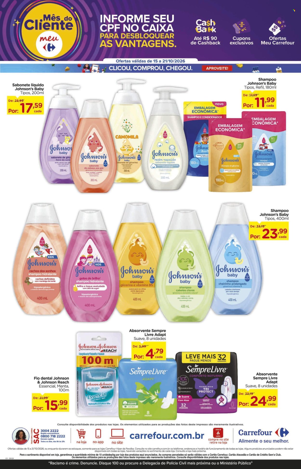 Folheto Carrefour Hiper - 15/10/2026 - 21/10/2026. Página 7