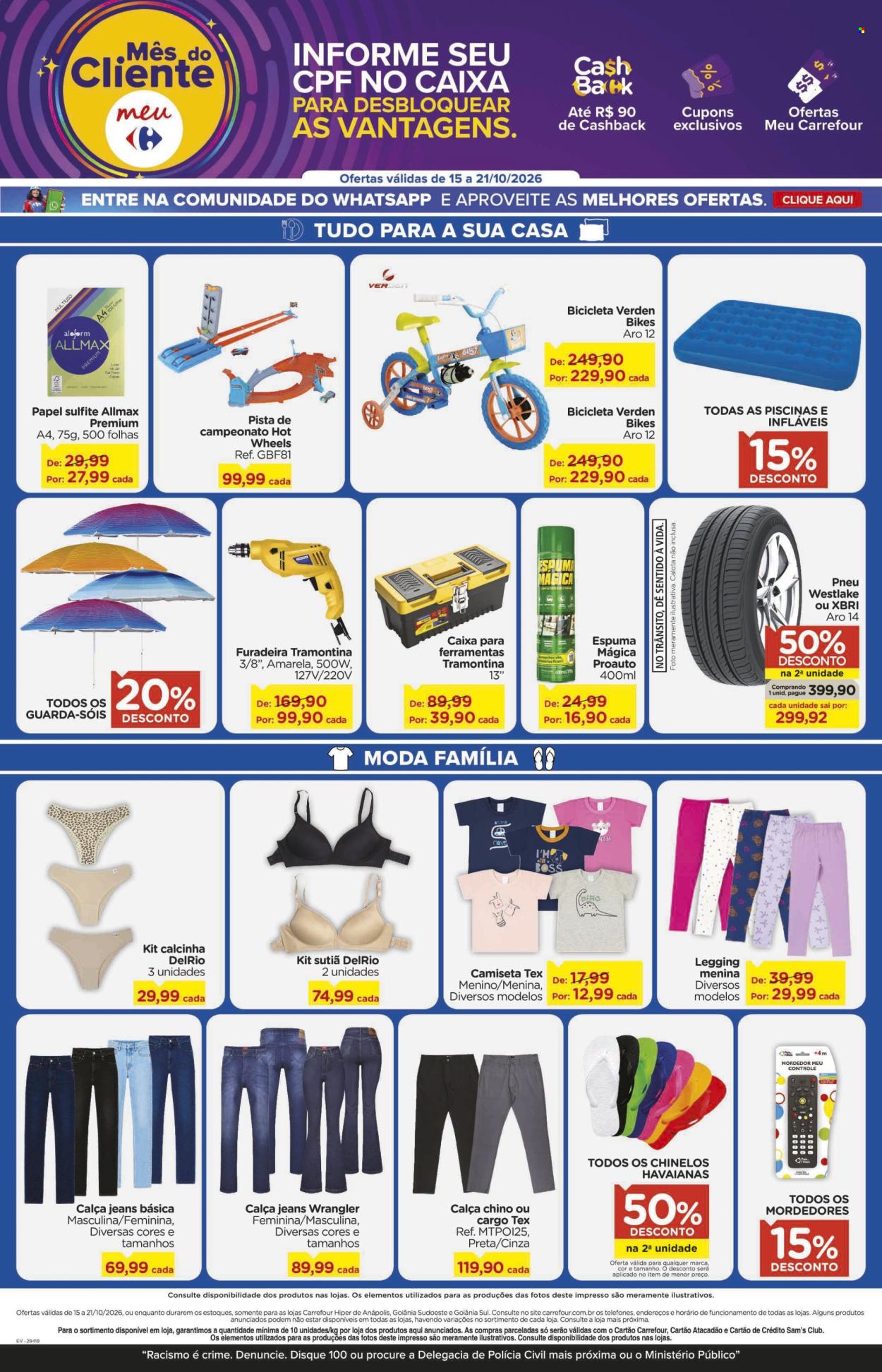 Folheto Carrefour Hiper - 15/10/2026 - 21/10/2026. Página 10