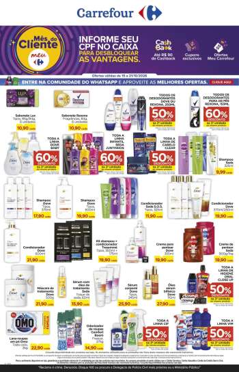 Folheto Carrefour Hiper - 15/10/2026 - 21/10/2026.