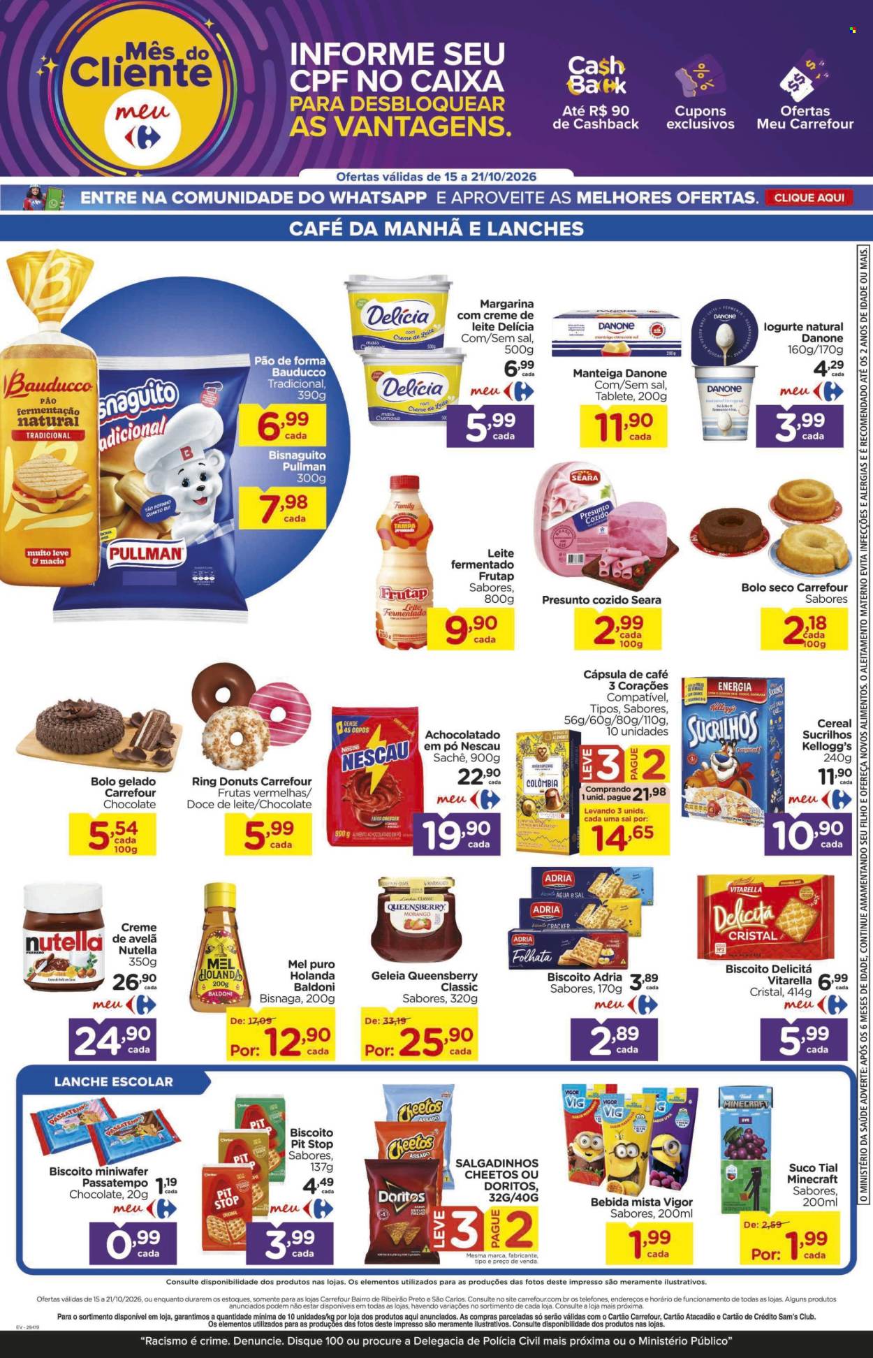 Folheto Carrefour Bairro - 15/10/2026 - 21/10/2026. Página 3