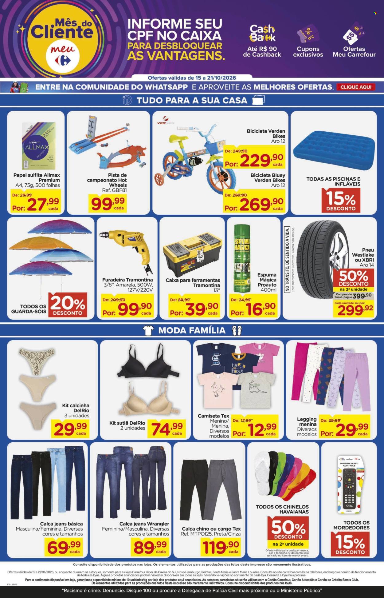 Folheto Carrefour Hiper - 15/10/2026 - 21/10/2026. Página 10