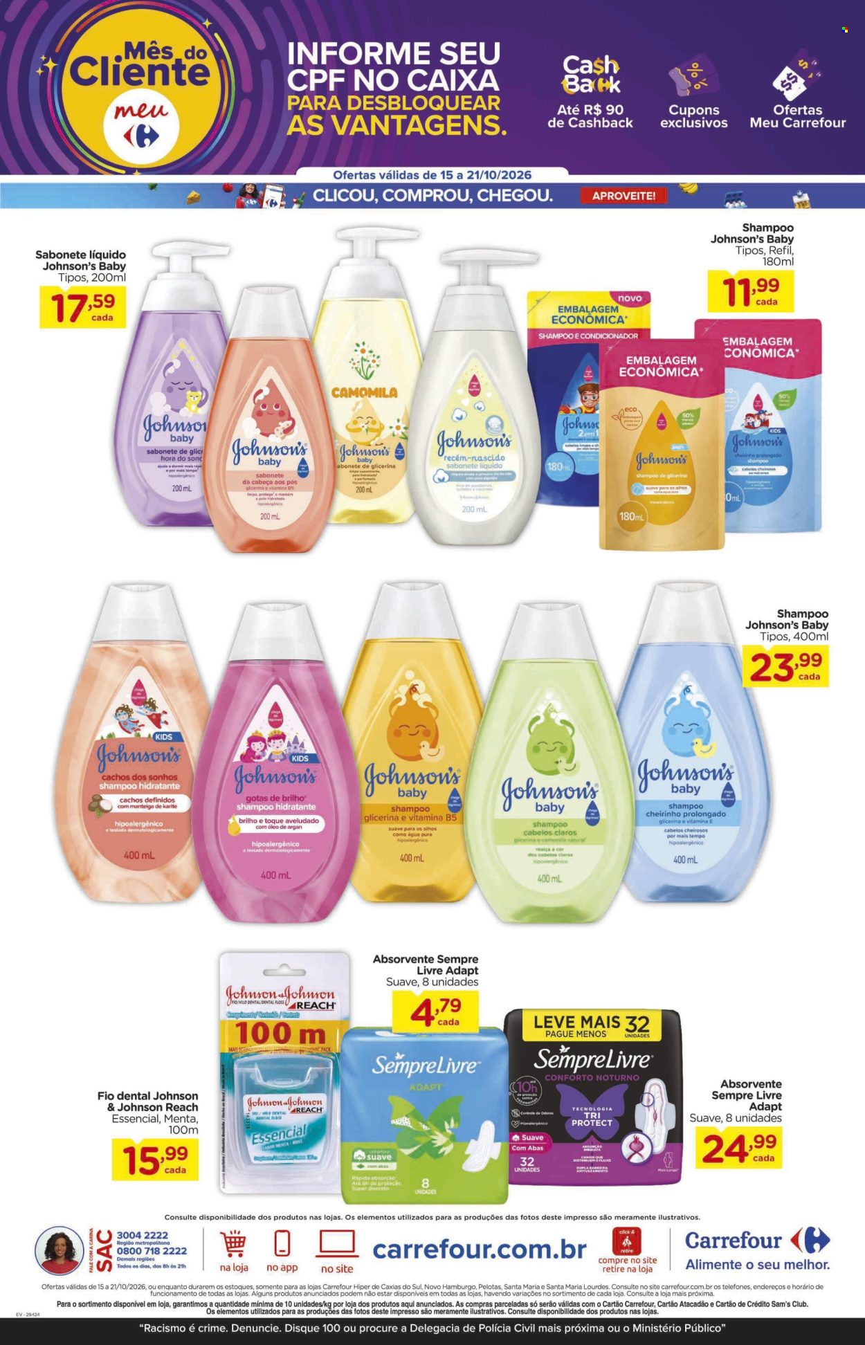 Folheto Carrefour Hiper - 15/10/2026 - 21/10/2026. Página 7
