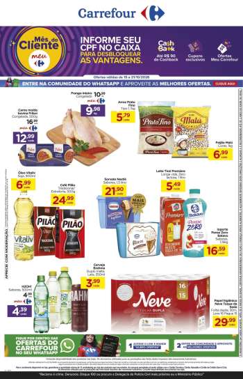Folheto Carrefour Hiper - 15/10/2026 - 21/10/2026.