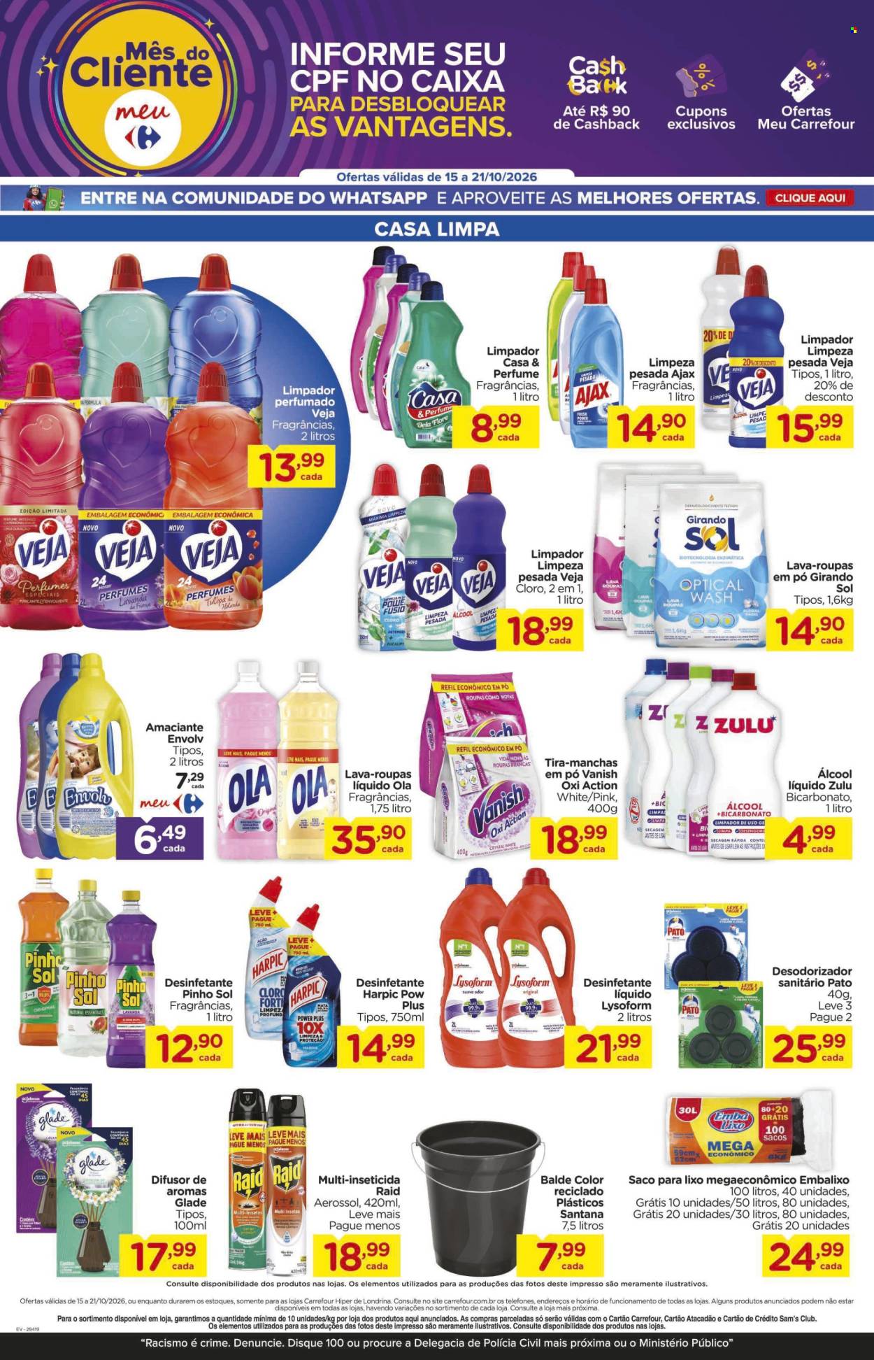 Folheto Carrefour Hiper - 15/10/2026 - 21/10/2026. Página 7