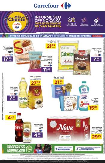 Folheto Carrefour Hiper - 15/10/2026 - 21/10/2026.