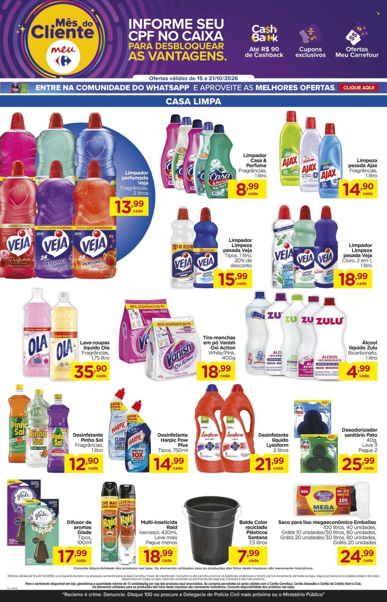 Folheto Carrefour Hiper - 15/10/2026 - 21/10/2026. Página 7
