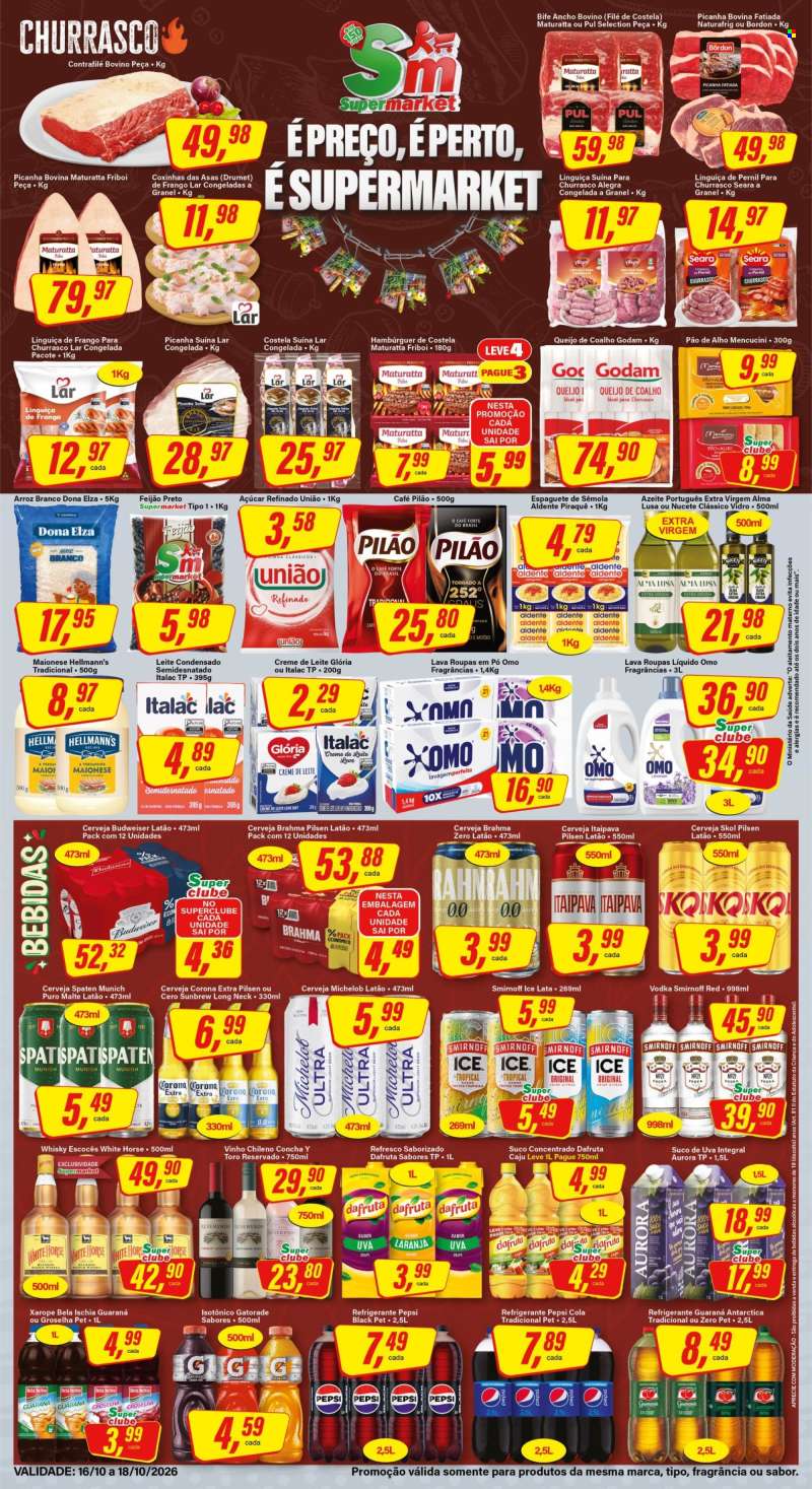 Folheto Rede Supermarket - 16/10/2026 - 18/10/2026.