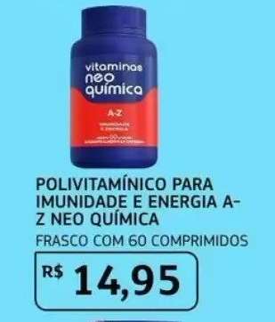 POLIVITAMÍNICO PARA IMUNIDADE E ENERGIA A-Z NEO QUÍMICA