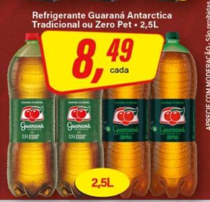 Refrigerante Guaraná Antarctica Tradicional ou Zero Pet