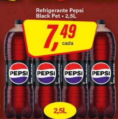 Refrigerante Pepsi Black Pet