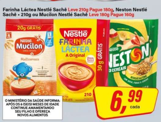 Farinha Láctea Nestlé Sachê