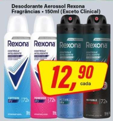 Desodorante Aerossol Rexona