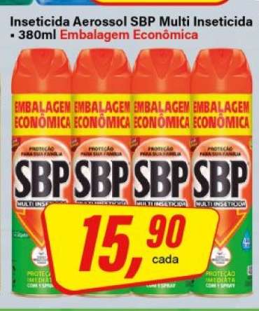 Inseticida Aerossol SBP Multi Inseticida