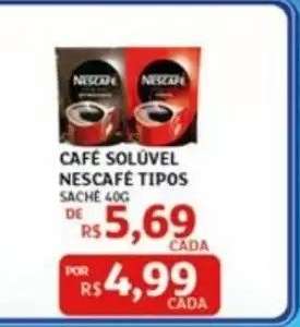CAFÉ SOLÚVEL NESCAFÉ TIPOS