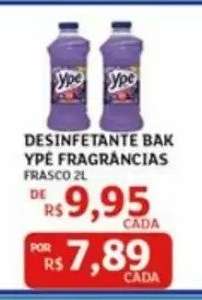 DESINFETANTE BAK YPÊ FRAGRÂNCIAS