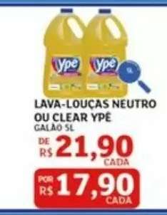 LAVA-LOUÇAS NEUTRO OU CLEAR YPÊ