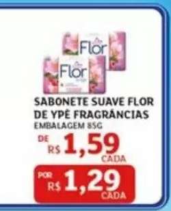 SABONETE SUAVE FLOR DE YPÊ FRAGRÂNCIAS