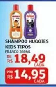 SHAMPOO HUGGIES KIDS TIPOS