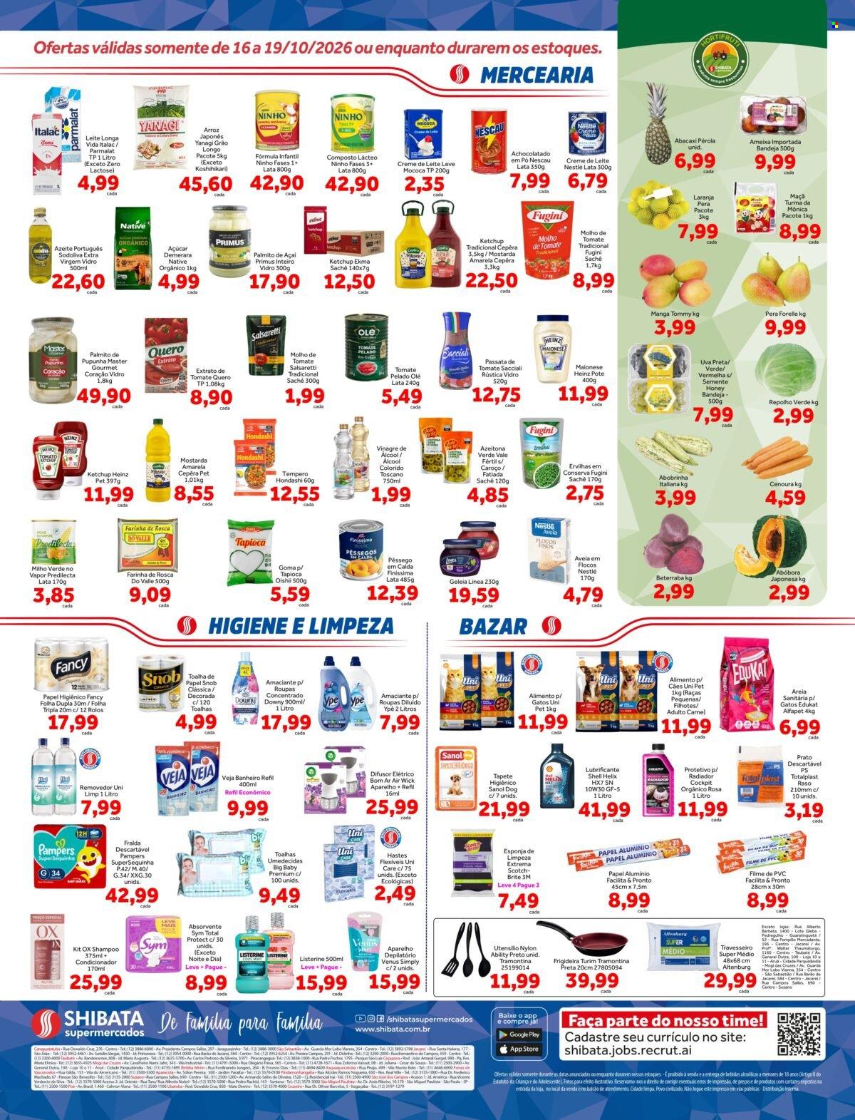 Folheto Shibata Supermercados - 16/10/2026 - 19/10/2026. Página 2