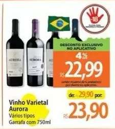 Vinho Varietal Aurora