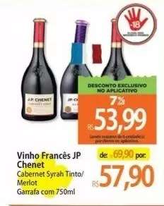 Vinho Francês JP Chenet