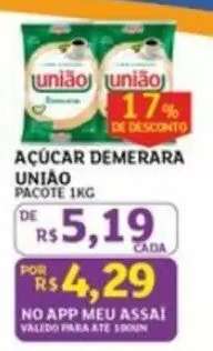 AÇÚCAR DEMERARA UNIÃO