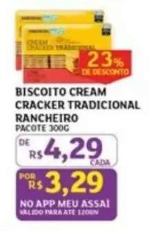 Biscoito Cream Cracker Tradicional Rancheiro