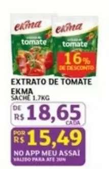Extrato de Tomate Ekma
