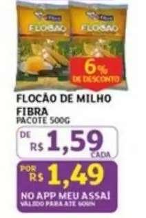 FLOCÃO DE MILHO