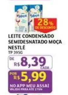Leite Condensado Semidesnatado Moça Nestlé