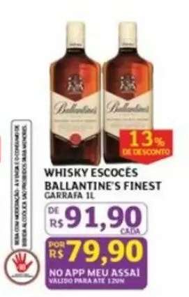 Whisky Escocês Ballantine's Finest