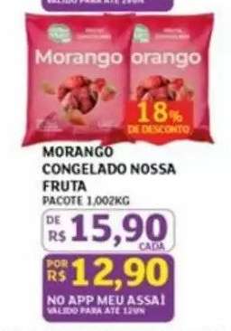 MORANGO CONGELADO NOSSA FRUTA