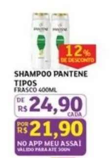Shampoo Pantene Tipos