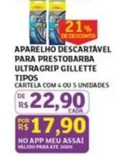 Aparelho Descartável para Prestobarba Ultragrip Gillette