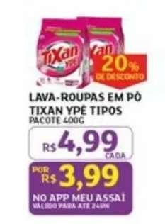 Tixan Ypê Tipos
