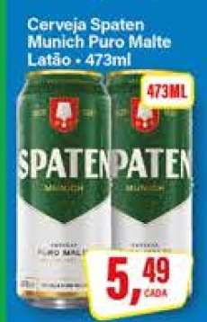 Cerveja Spaten Munich Puro Malte