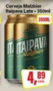 Cerveja Malzbier Itaipava Lata - 350ml