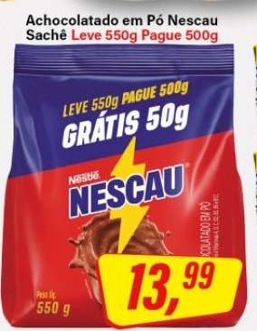 Achocolatado em Pó Nescau