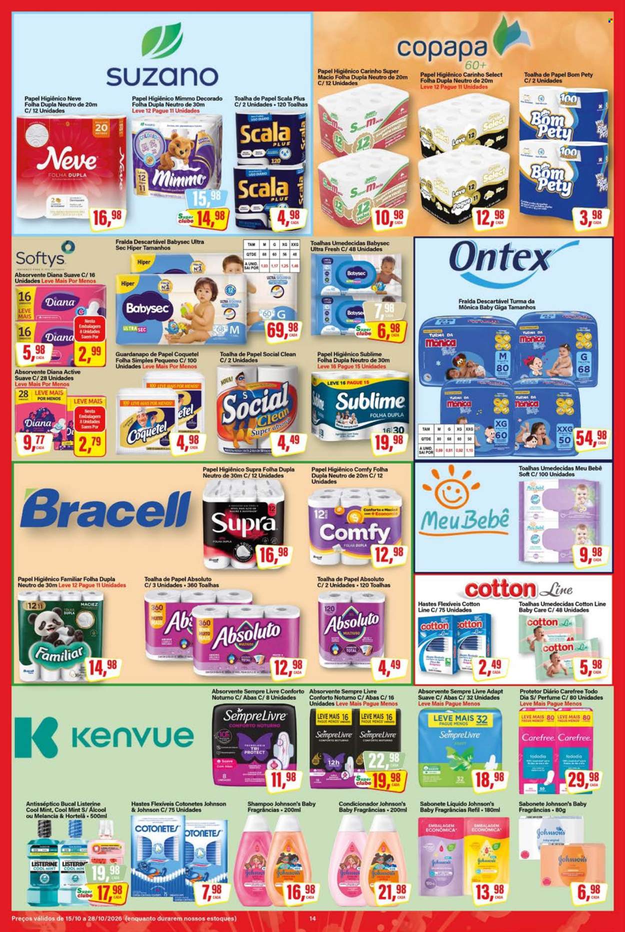 Folheto Rede Supermarket - 10/10/2026 - 28/10/2026. Página 14