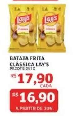 BATATA FRITA CLÁSSICA LAY'S