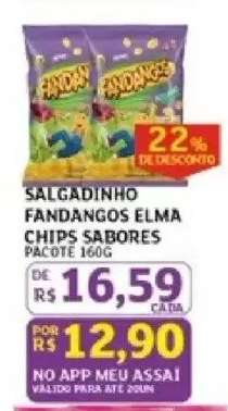 Salgadinho Fandangos Elma Chips Sabores