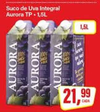 Suco de Uva Integral Aurora Tp.
