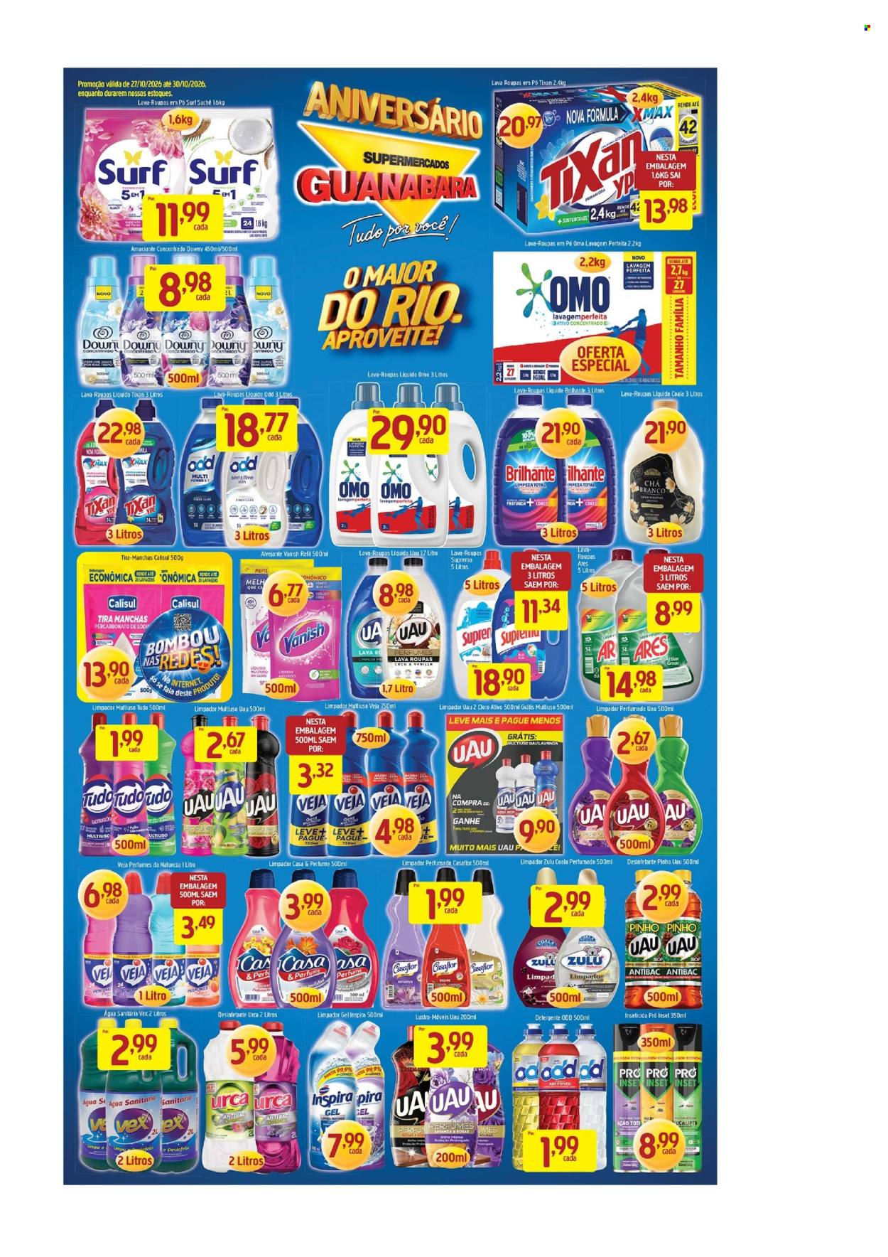 Folheto Supermercados Guanabara - 27/10/2026 - 30/10/2026. Página 12